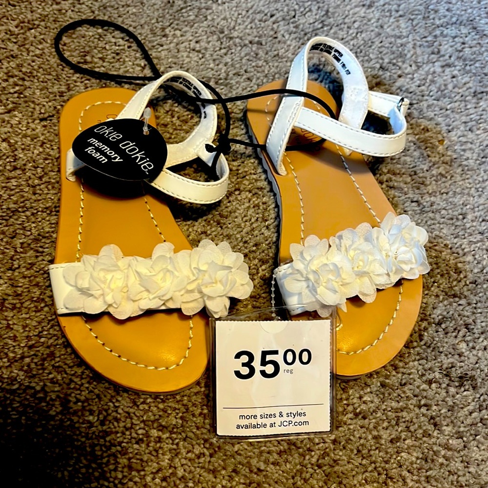 New JCPenney sandals